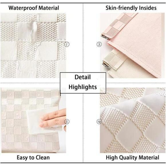 Small makeup bag set waterproof mini cosmetic pouch travel organizer coin purse - Picture 4 of 7